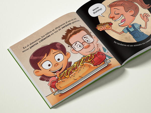 Pelo de Verduras Página